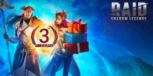 Beitragsbild des Blogbeitrags RAID: Shadow Legends – Plarium feiert den 3. Geburtstag mit besonderen Live-Events und Geschenken 