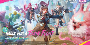 Beitragsbild des Blogbeitrags Arena of Valor: Neuer Held „Yan“ und das „Lets High Five!” Event sind unterwegs 