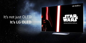 Beitragsbild des Blogbeitrags LG und Lucasfilm bringen OLED TV Evo C2 in streng limitierter Star Wars-Edition 