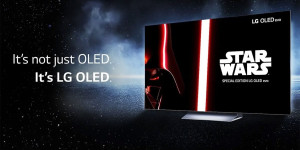 Beitragsbild des Blogbeitrags LG und Lucasfilm bringen OLED TV Evo C2 in streng limitierter Star Wars-Edition