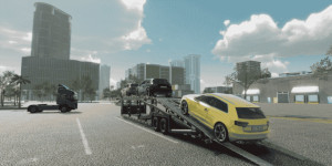 Beitragsbild des Blogbeitrags Truck & Logistics Simulator: Update bringt neue Fahrzeuge und Missionen