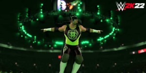 Beitragsbild des Blogbeitrags WWE 2K22 – DLC Pack #3 mit The Hurricane und Stacy Keibler 