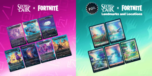 Beitragsbild des Blogbeitrags Magic: The Gathering – Vorbestellung für Secret Lair x Fortnite hat begonnen 