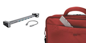 Beitragsbild des Blogbeitrags Neue USB-C-Docking-Station „Connect2Office Basic“ von Hama veröffentlicht 