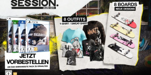 Beitragsbild des Blogbeitrags Session Skate Sim: Preorder für PlayStation verfügbar