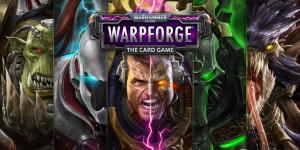 Beitragsbild des Blogbeitrags Digitales Warhammer 40K-Kartenspiel Warpforge zeigt zwei neue Fraktionen und Demo auf Steam Next Fest 