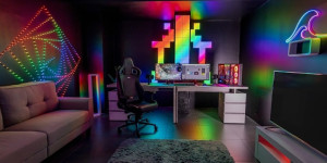 Beitragsbild des Blogbeitrags Twinkly erleuchtet Gamerzimmer – zum Start winkt die Chance auf einen persönlich eingerichteten Gaming Room für Gamer und eSportler