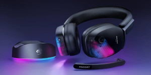 Beitragsbild des Blogbeitrags ROCCAT Syn Max Air – Kabelloses Headset mit 3D-Surround-Sound ab sofort erhältlich 