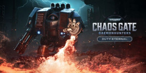 Beitragsbild des Blogbeitrags Warhammer 40,000: Chaos Gate – Daemonhunters: Der neue DLC “Duty Eternal” löst am 6. Dezember den Technopagen-Ausbruch aus