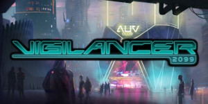 Beitragsbild des Blogbeitrags Vigilancer 2099 – Neues Gameplay zum Cyberpunk-Kopfgeldjäger-Spiel