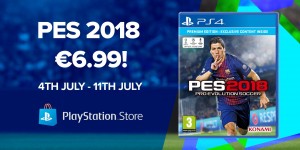 Beitragsbild des Blogbeitrags Hol dir PES 2018 für die PS4 um 6,99 € 