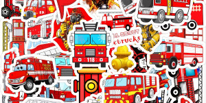 Beitragsbild des Blogbeitrags Alles über Feuerwehr Sticker für Kinder: Ein informativer Leitfaden 