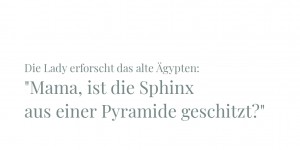 Beitragsbild des Blogbeitrags „Ist die Sphinx aus einer Pyramide geschnitzt?“