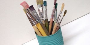 Beitragsbild des Blogbeitrags Upcycling mit Kreidefarbe – Chalk Paint Spray