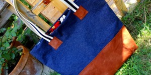 Beitragsbild des Blogbeitrags Shopper nähen: Schritt für Schritt zur Lieblingstasche