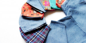 Beitragsbild des Blogbeitrags Mund-Nasen-Maske aus Jeansstoff