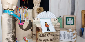 Beitragsbild des Blogbeitrags Geschenke in Zeitungspapier verpacken