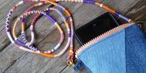 Beitragsbild des Blogbeitrags Gewickeltes Taschenband für Cross-Body-Bags