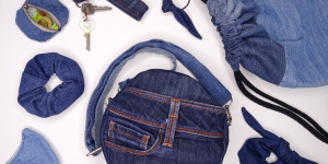 Beitragsbild des Blogbeitrags 10 Upcycling-Ideen aus alten Jeans