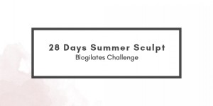 Beitragsbild des Blogbeitrags Blogilates Sommer Challenge 
