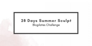 Beitragsbild des Blogbeitrags Blogilates Sommer Challenge