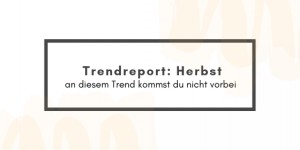 Beitragsbild des Blogbeitrags Trendreport – Herbst