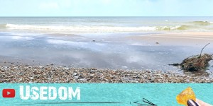 Beitragsbild des Blogbeitrags Reisevideo & Interview: Dem Bernstein auf der Ostseeinsel Usedom auf der Spur