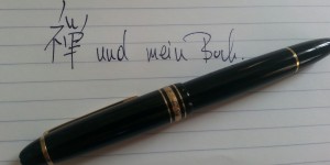 Beitragsbild des Blogbeitrags Das Zen des Buchschreibens