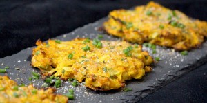 Beitragsbild des Blogbeitrags Kürbis/Kartoffel Laibchen 
