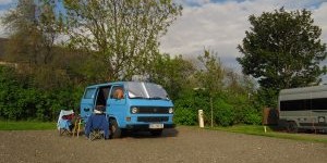 Beitragsbild des Blogbeitrags Queen Elizabeth Caravan & Motorhome Club Site, Stonehaven, Schottland