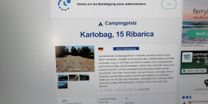 Beitragsbild des Blogbeitrags Camping Ribarica, Karlobag, Kroatien 