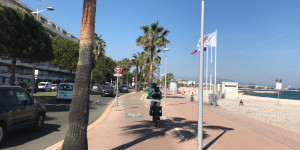 Beitragsbild des Blogbeitrags Nizza, Antibes, Juan les Pins mit dem Fahrrad
