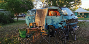 Beitragsbild des Blogbeitrags Camping Couleurs du Monde, Montrichard, Frankreich