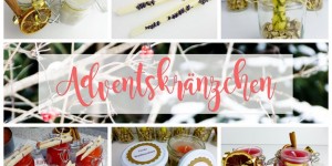Beitragsbild des Blogbeitrags Adventskränzchen - Kerzenschein und Kerzen gießen DIY 