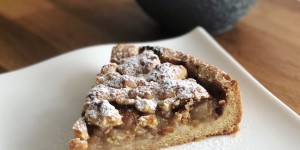 Beitragsbild des Blogbeitrags Apfelmus-Streuselkuchen 