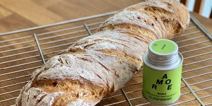 Beitragsbild des Blogbeitrags Olivenbaguettes mit „Amore“