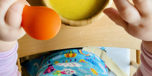 Beitragsbild des Blogbeitrags Mais-Erdäpfelsuppe