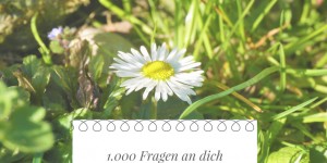 Beitragsbild des Blogbeitrags 1000 Fragen an dich selbst Teil 10 & 11