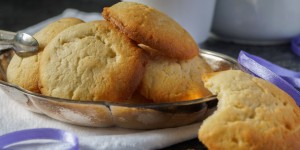 Beitragsbild des Blogbeitrags Für jeden Anlass und für Zwischendurch: Dinkel-Frischkäse Cookies 