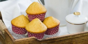 Beitragsbild des Blogbeitrags Basisrezept Vanillemuffins 