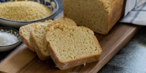 Beitragsbild des Blogbeitrags Hirse-Dinkel-Brot – Neu und schnell 