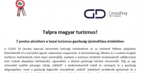 Beitragsbild des Blogbeitrags Javaslat a hazai turizmus-gazdaság újraindítása érdekében