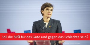 Beitragsbild des Blogbeitrags Warum die SPÖ Mitgliederbefragung bei Türkis/Grün die Sektkorken knallen lässt 