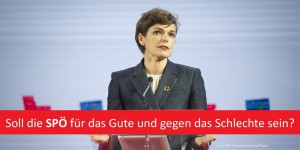 Beitragsbild des Blogbeitrags Warum die SPÖ Mitgliederbefragung bei Türkis/Grün die Sektkorken knallen lässt