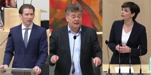 Beitragsbild des Blogbeitrags Kurz, Kogler und Rendi-Wagner warnen die Bevölkerung das Coronavirus ernstzunehmen