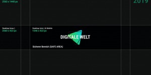 Beitragsbild des Blogbeitrags Youtube Kanalbild Template 2019 – DigitaleWelt