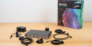 Beitragsbild des Blogbeitrags HDFury DIVA Unboxing und Funktionen (inkl. Ambilight Kit)