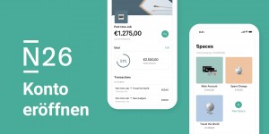 Beitragsbild des Blogbeitrags N26 – Kostenloses Girokonto eröffnen – Schritt für Schritt