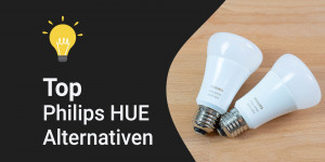Beitragsbild des Blogbeitrags Die Top Philips Hue Alternativen: Lohnt sich der Wechsel?
