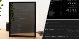 Beitragsbild des Blogbeitrags Smart Mirror mit dem Raspberry Pi – Schritt für Schritt Anleitung (Teil 2 Software)